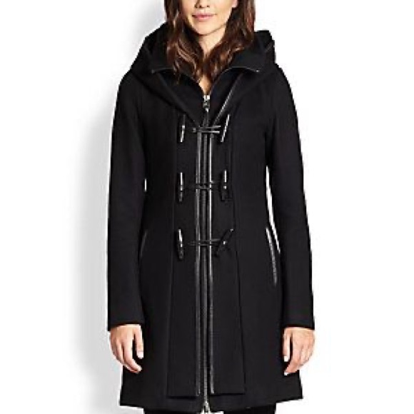 Mackage Jackets & Blazers - Mackage Steffy Coat - Black Wool